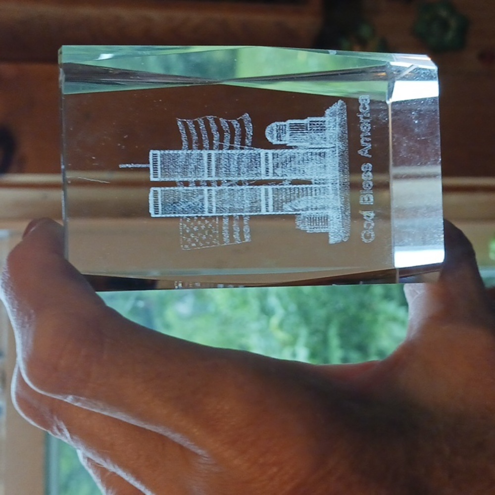 Twin Towers Paper Weight
